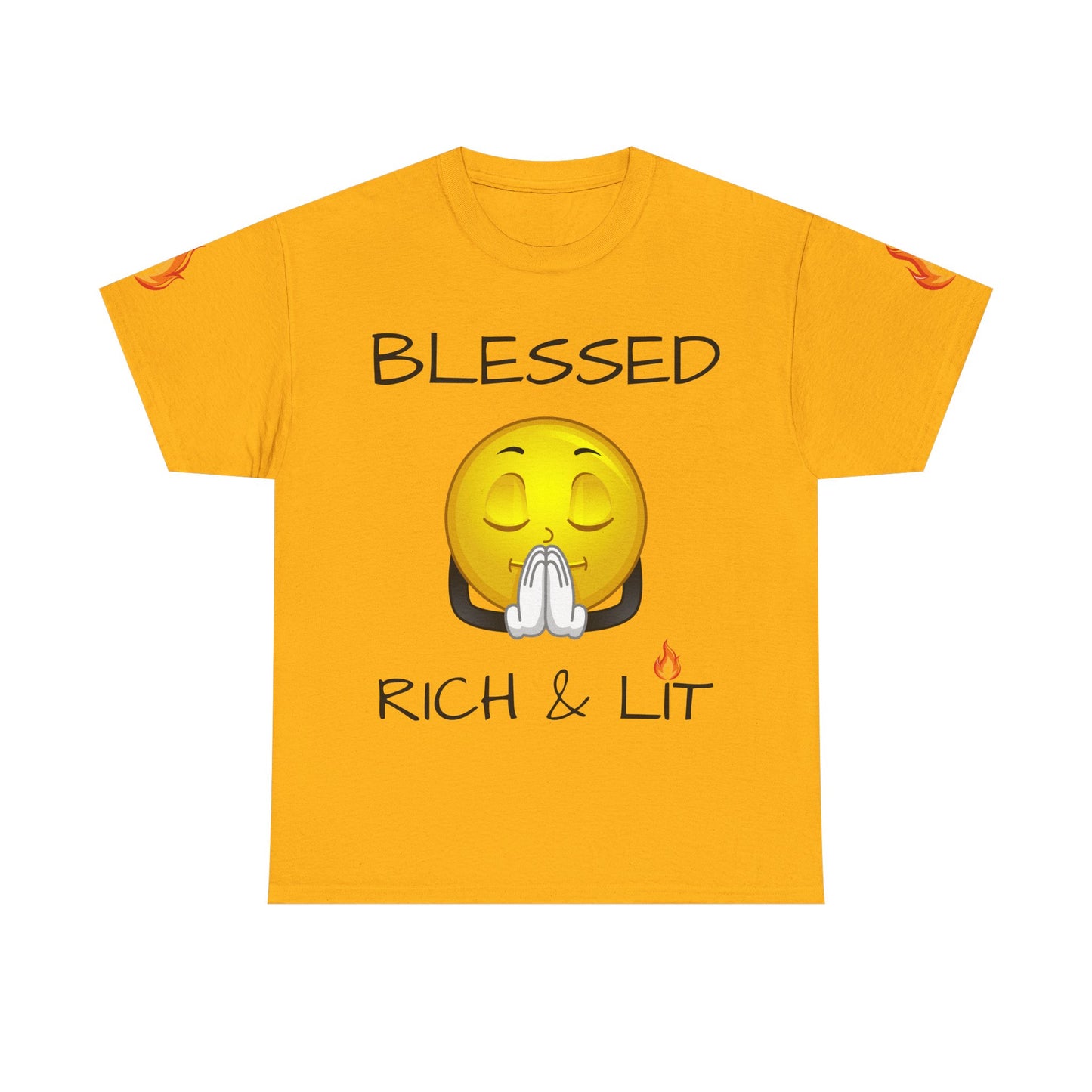 'Blessed Rich & Lit' T-Shirt