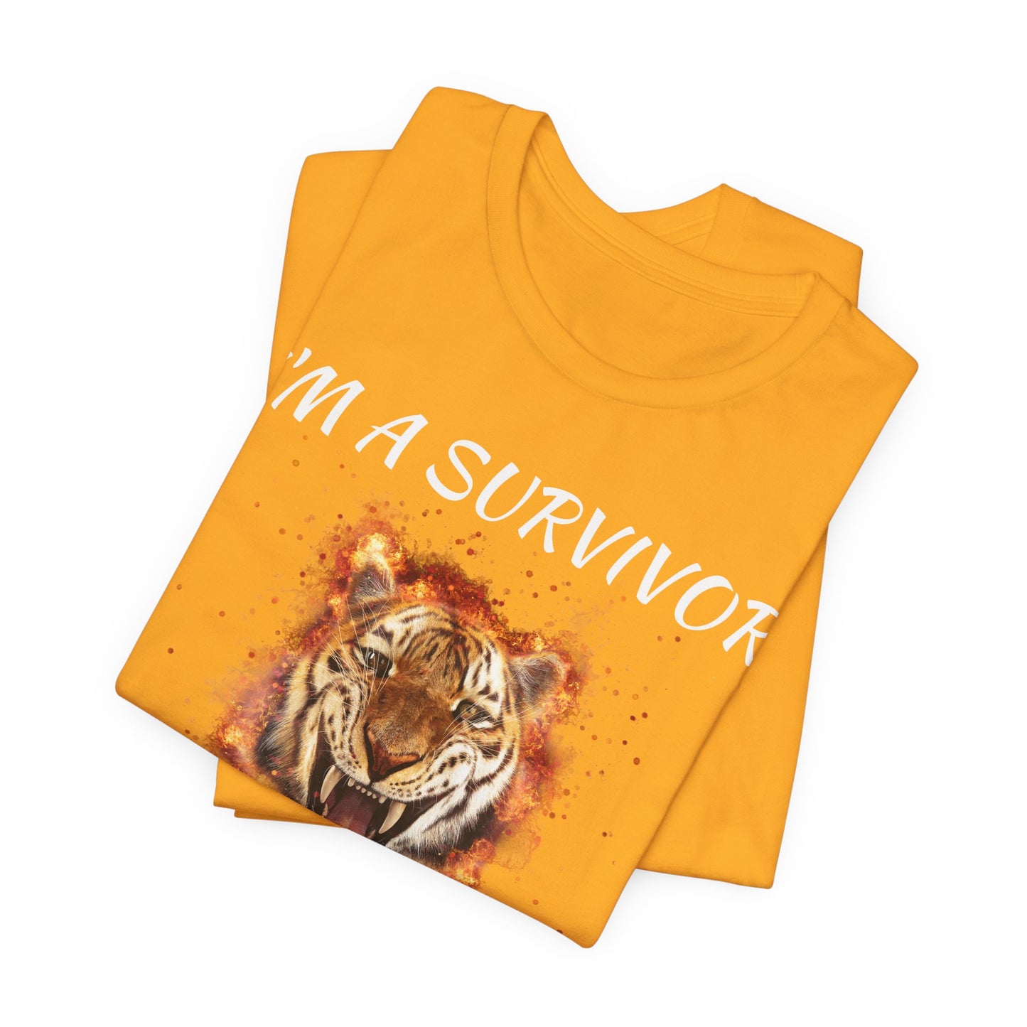 “I’m a Survivor, Nothing Can Stop Me!” Motivational T-Shirt