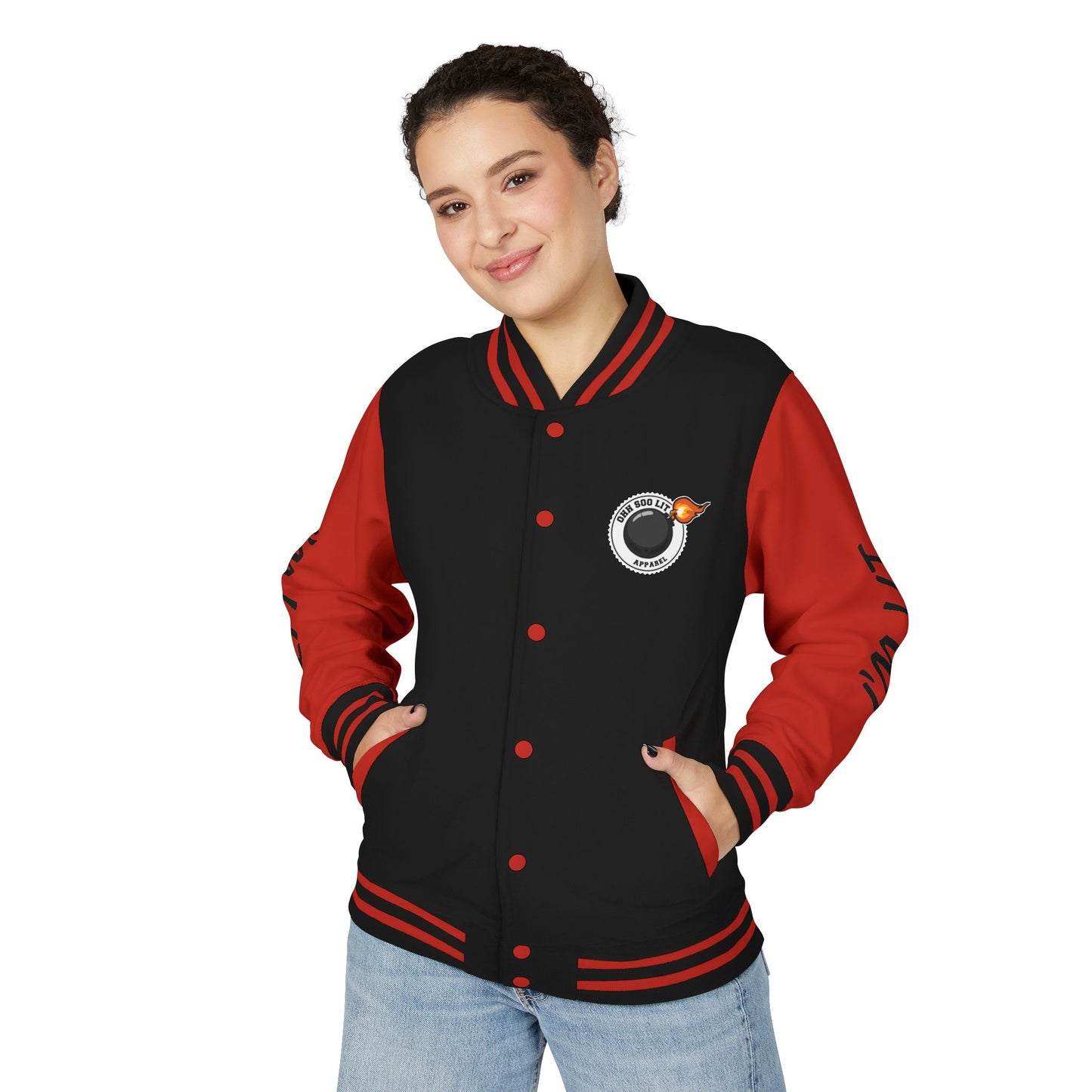 'Ohh Soo Lit' Varsity Jacket