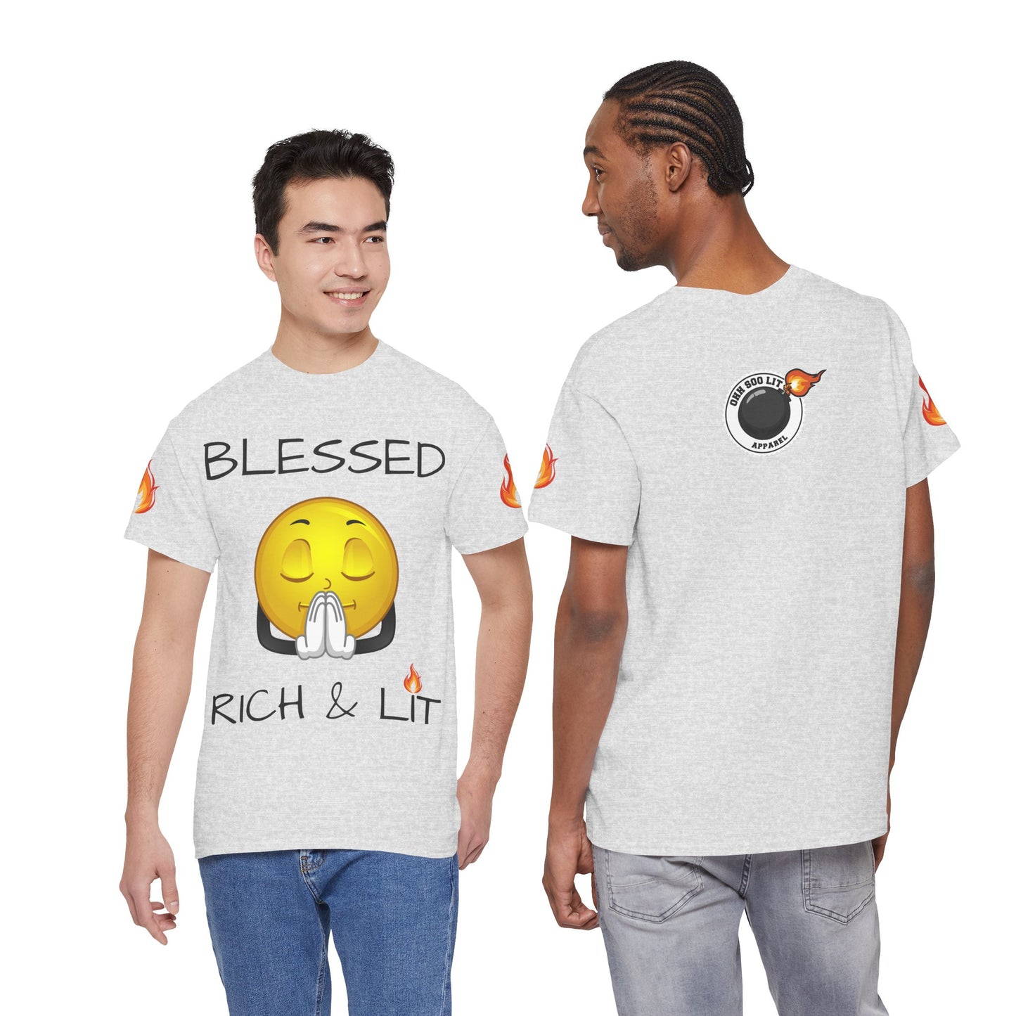 'Blessed Rich & Lit' T-Shirt