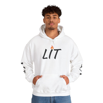 'LIT' Flame Hoodie