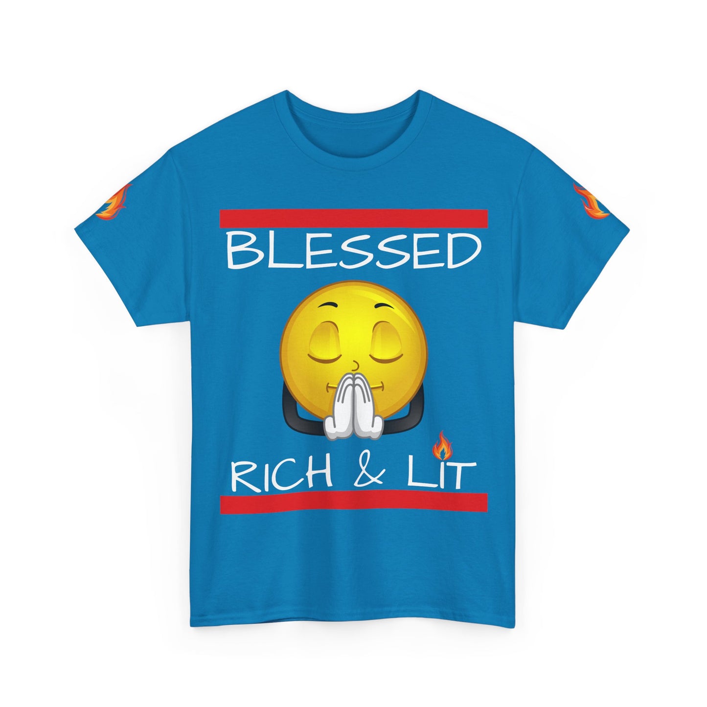 'Blessed Rich & Lit'—Graphic Shirt