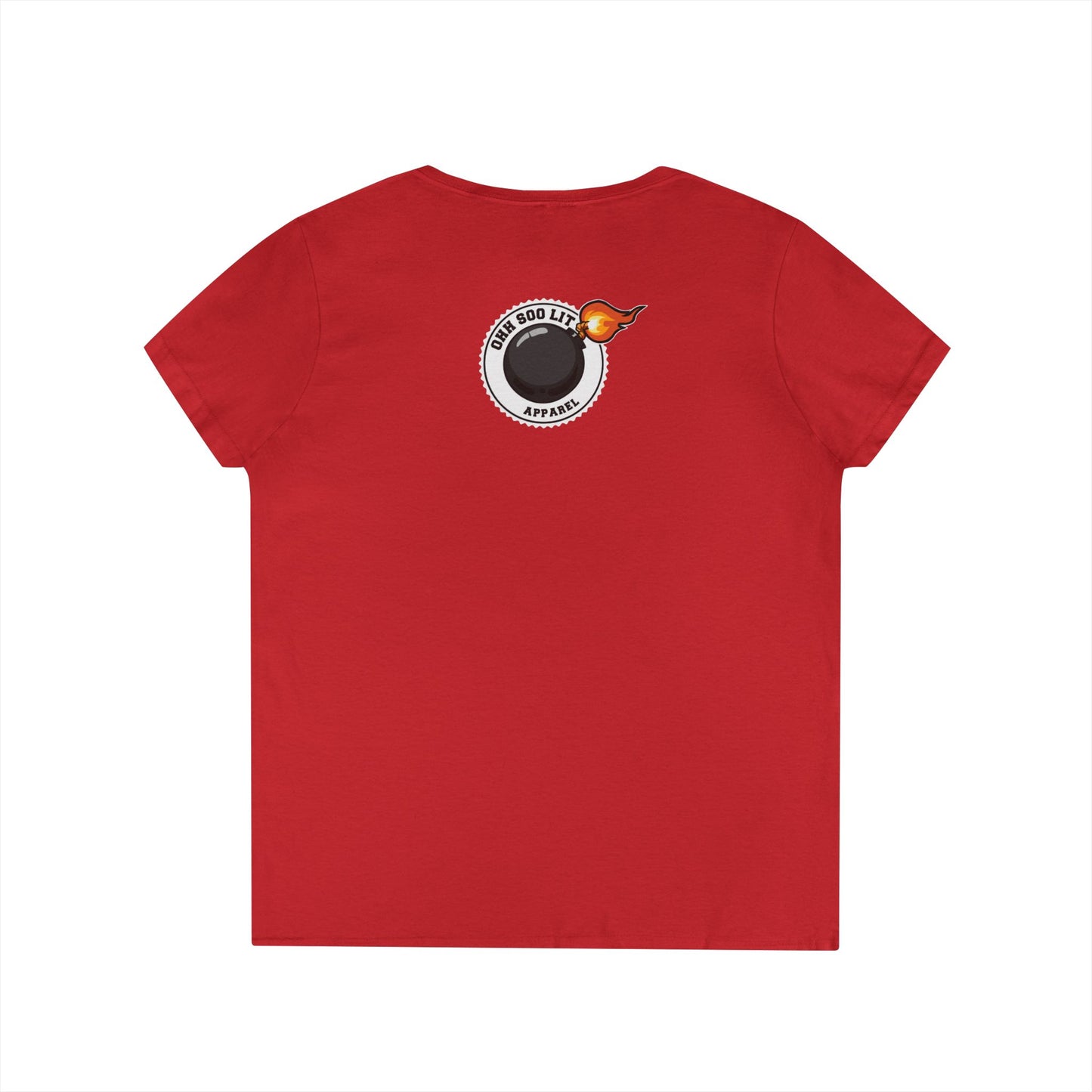 "Wine Down" V-Neck Tee