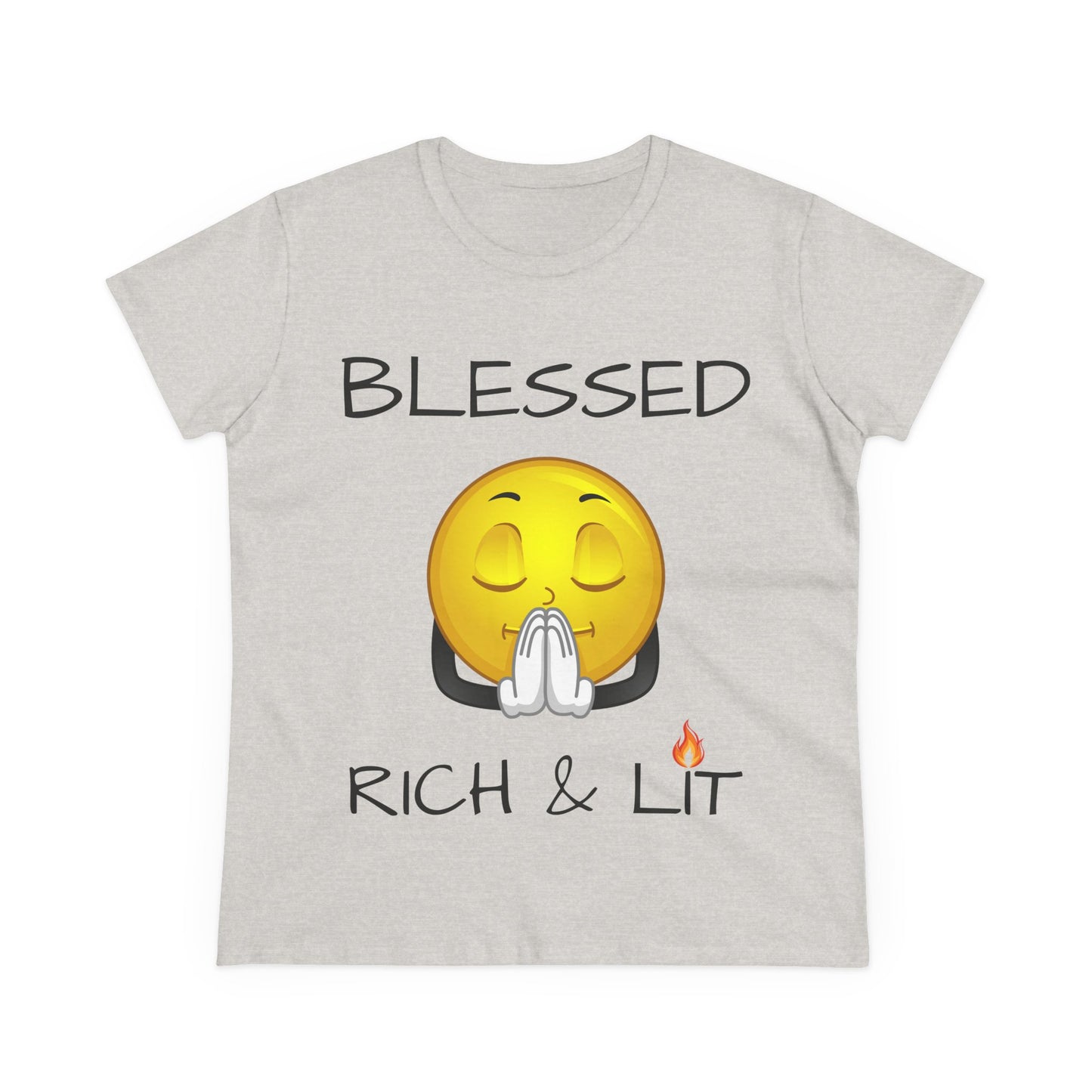 Blessed Rich & Lit T-Shirt —Women