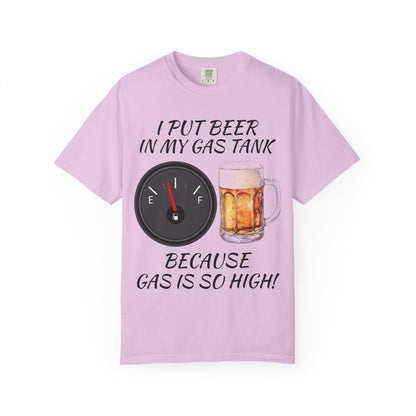 'Beer in My Gas Tank' T‑Shirt