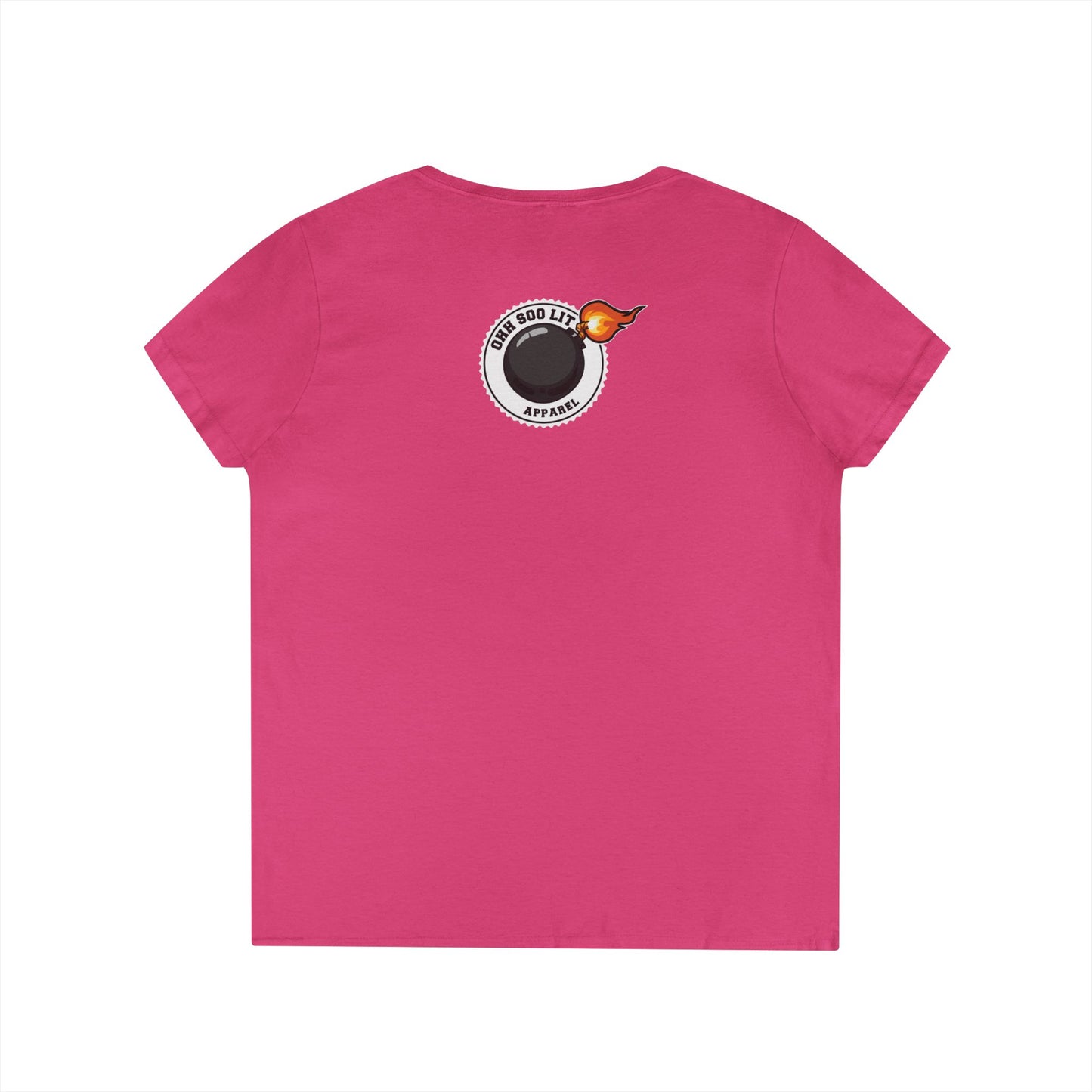 "Wine Down" V-Neck Tee