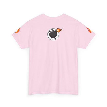 I'm Lit! I'm Turnt Up! Flame Graphic T-Shirt