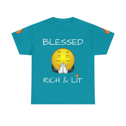 'Blessed Rich & Lit' T-Shirt
