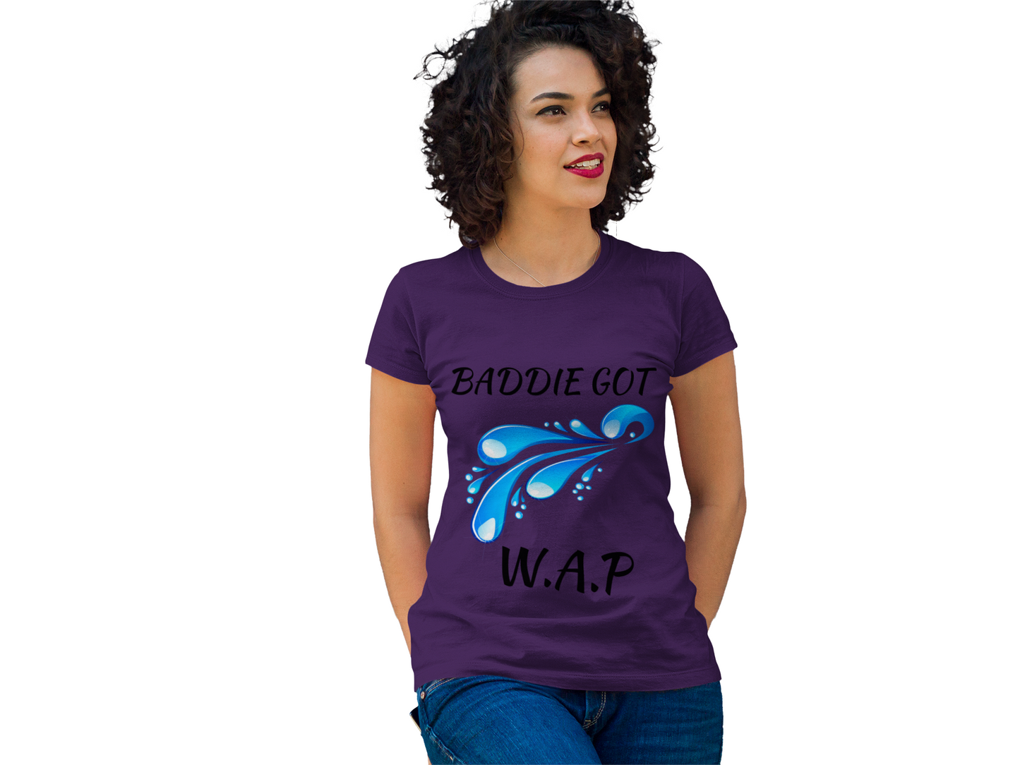 'Baddie Got W.A.P' Women's Tee