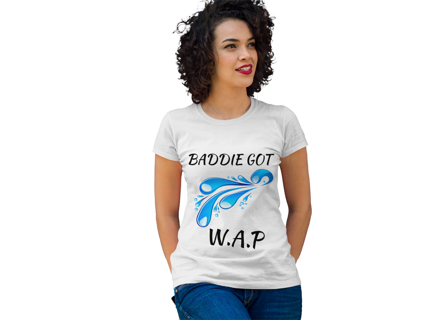 'Baddie Got W.A.P' Women's Tee