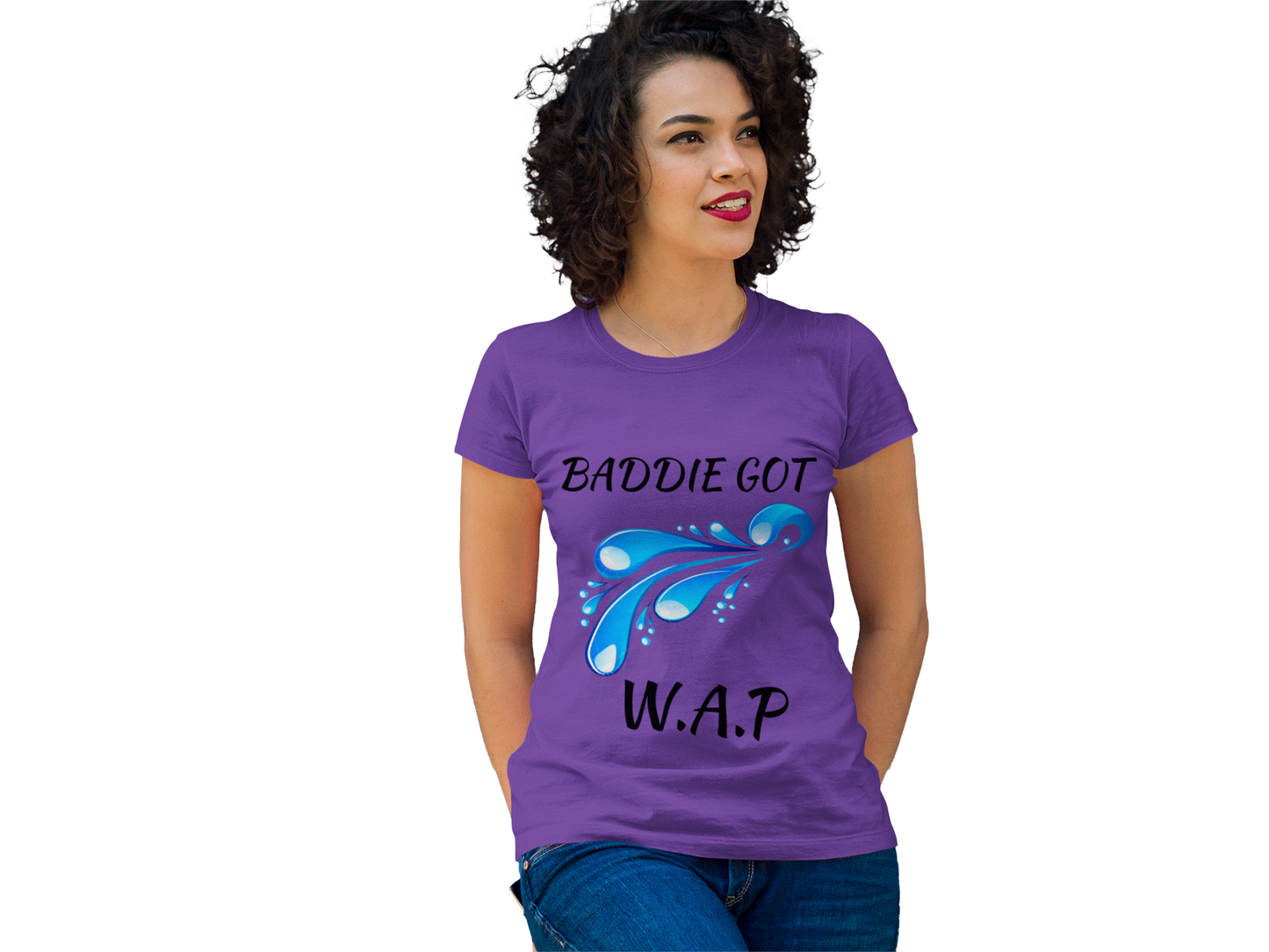 'Baddie Got W.A.P' Women's Tee