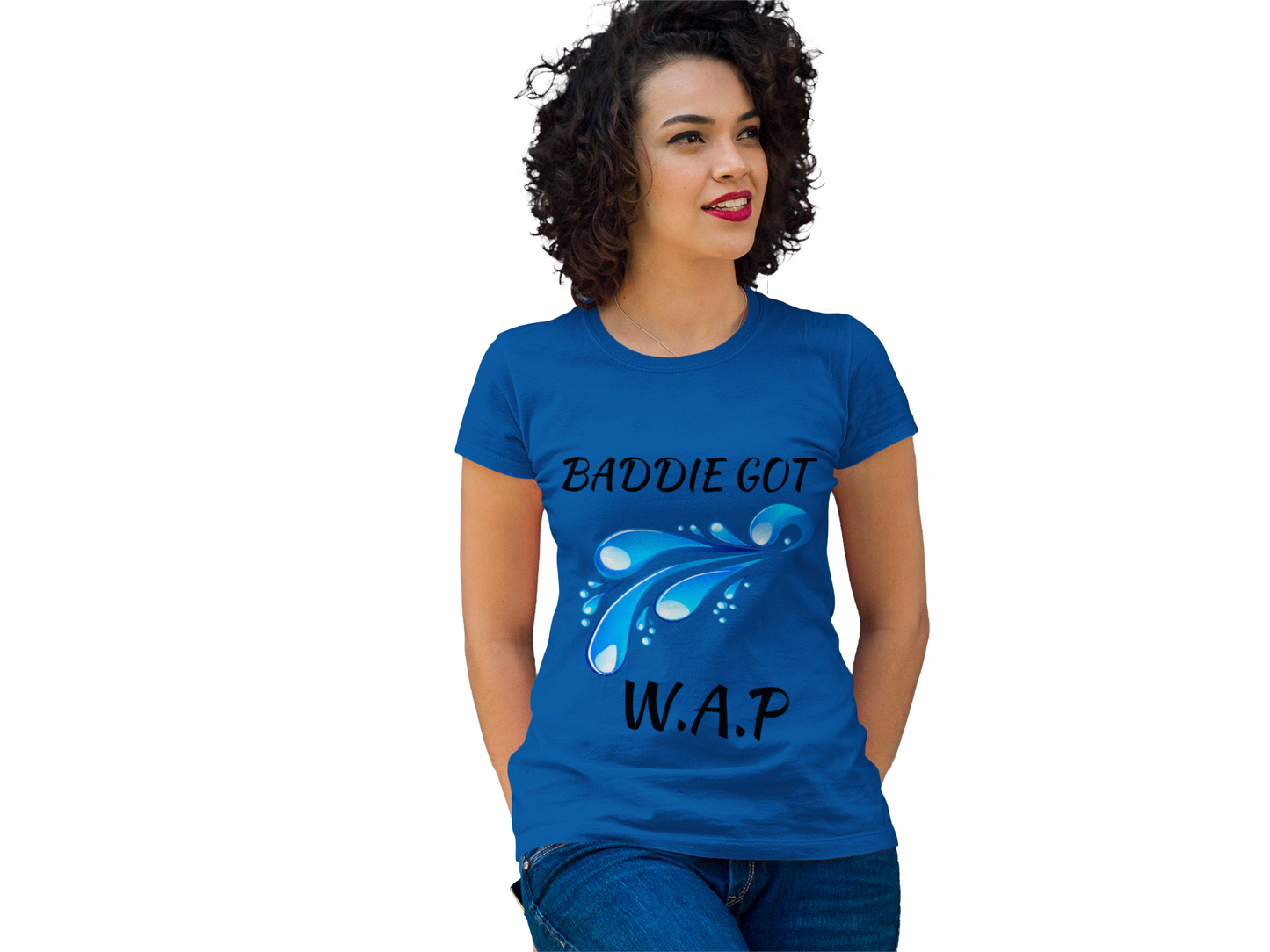'Baddie Got W.A.P' Women's Tee