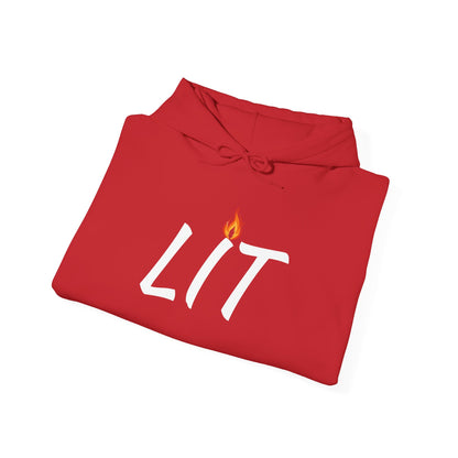 'LIT' Flame Hoodie