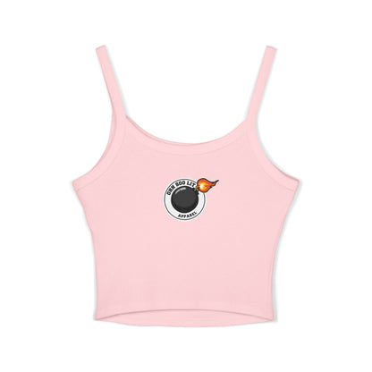 Crop Tank Top — "Baddie Got a Fatty"