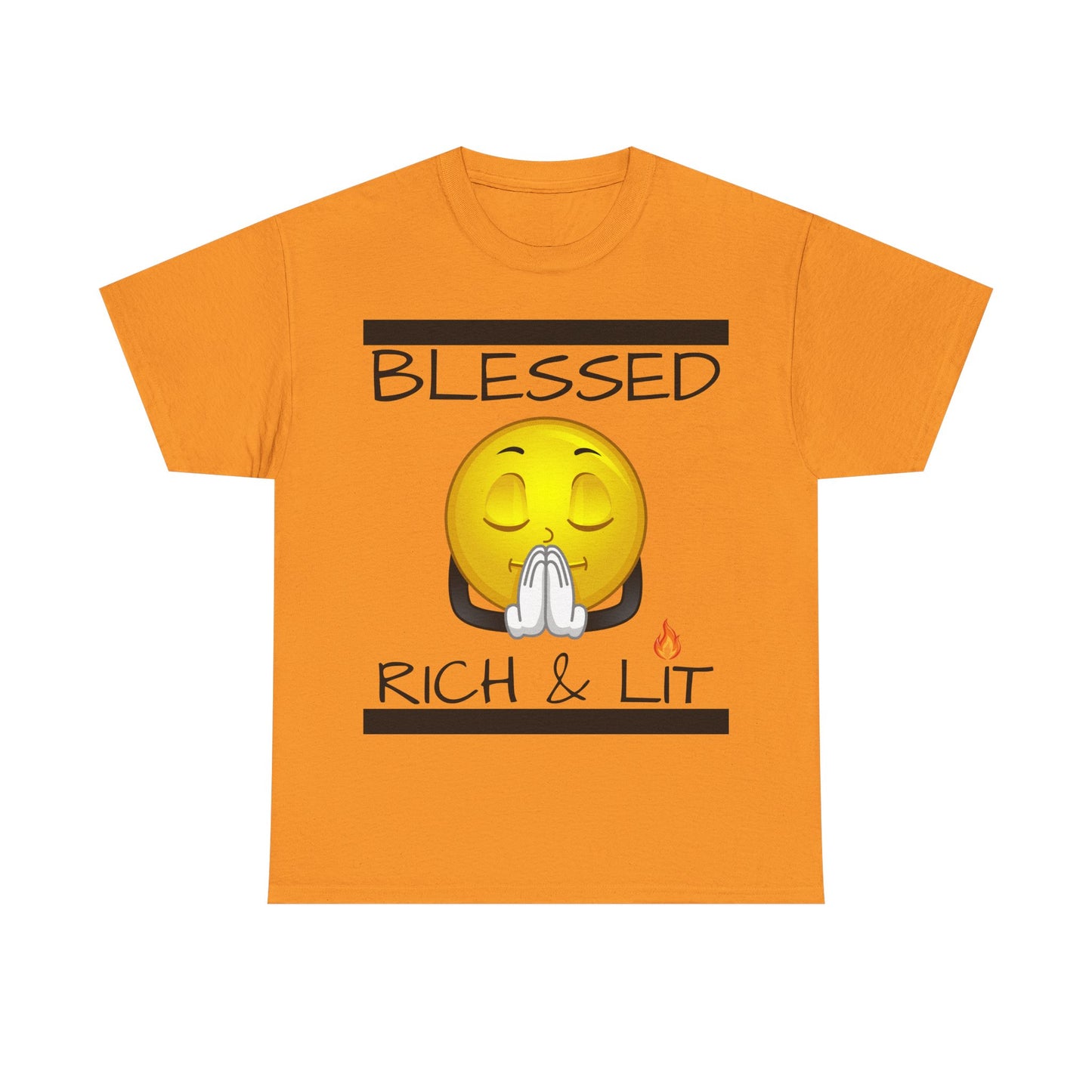 "Blessed Rich & Lit" Unisex Tee