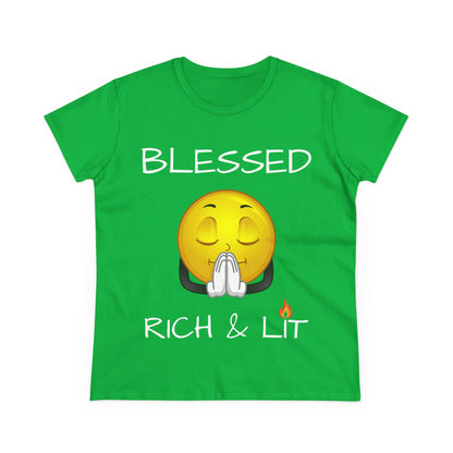 Blessed Rich & Lit T-Shirt —Women