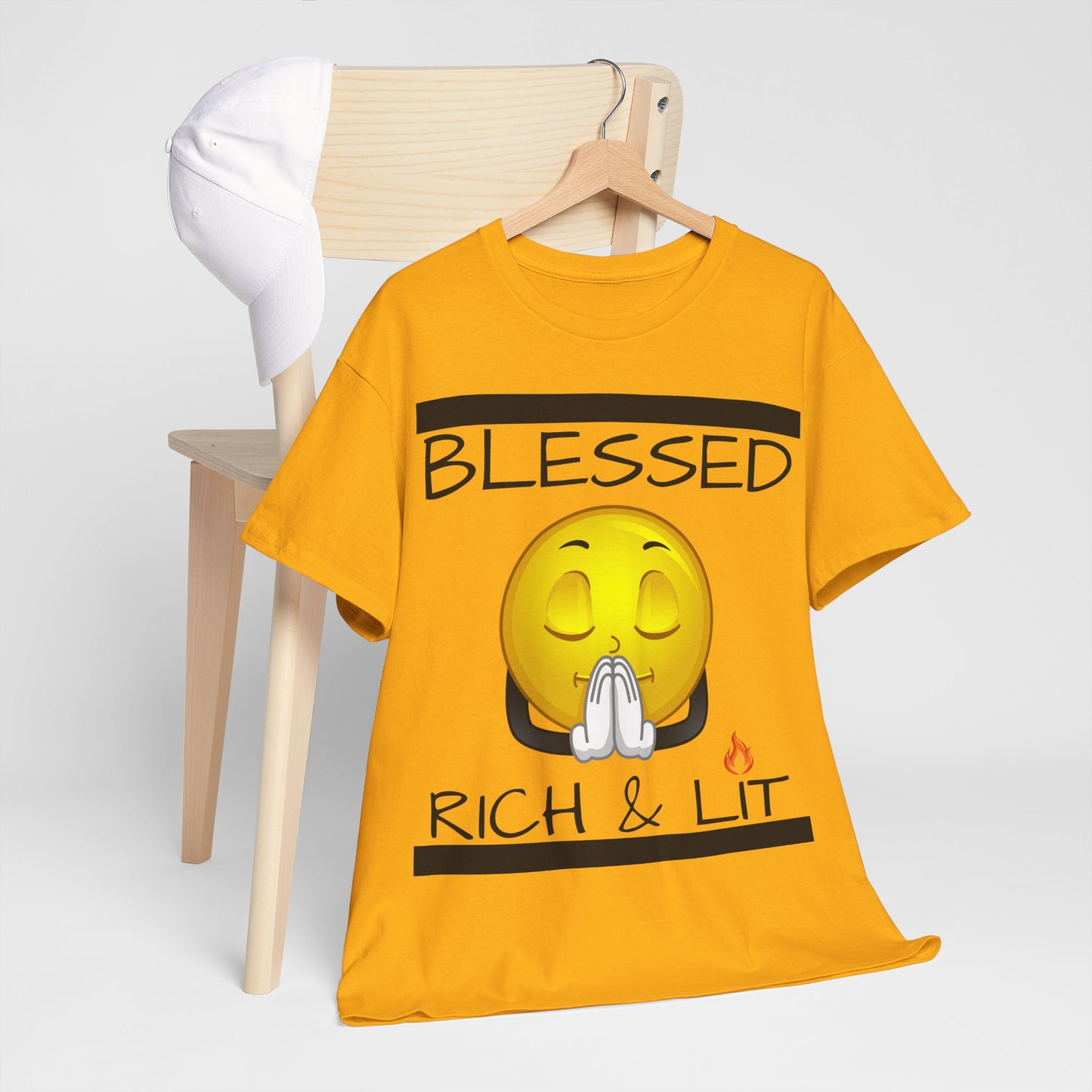 "Blessed Rich & Lit" Unisex Tee