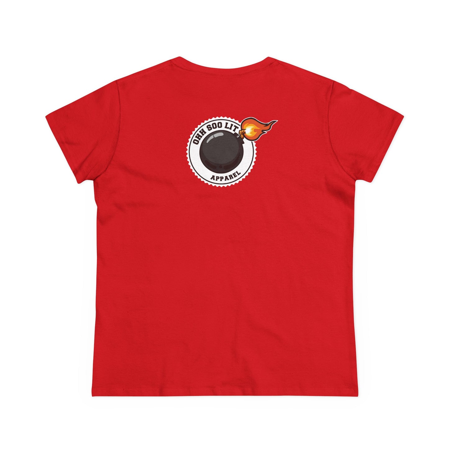 "I'm Lit! I'm Turnt Up!" Flame Graphic Tee