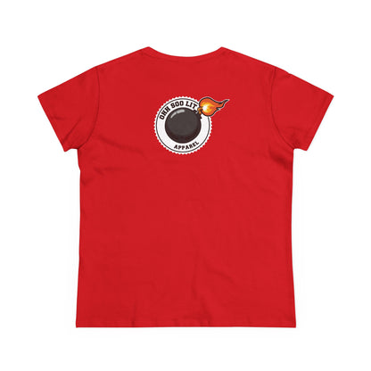 "I'm Lit! I'm Turnt Up!" Flame Graphic Tee