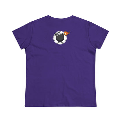 Funny Middle Finger Graphic Tee- Women's
