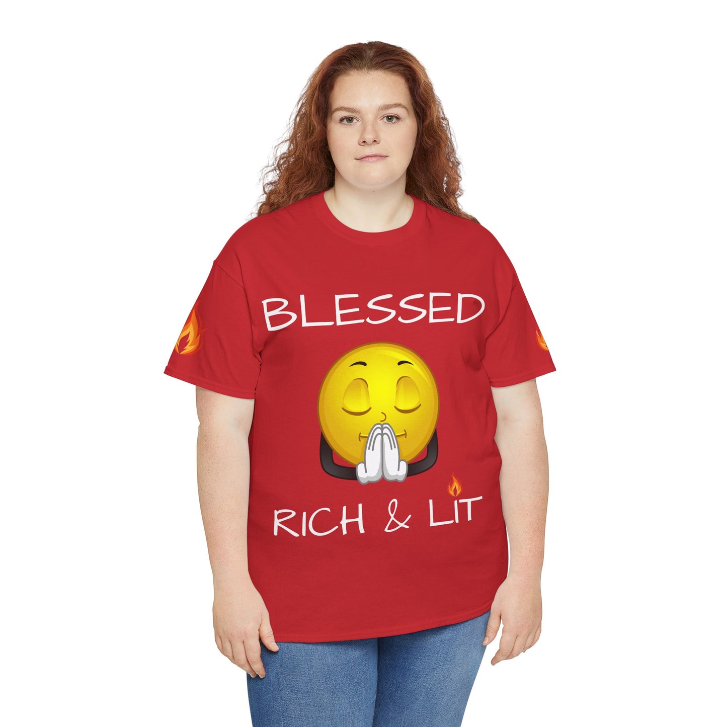 'Blessed Rich & Lit' T-Shirt