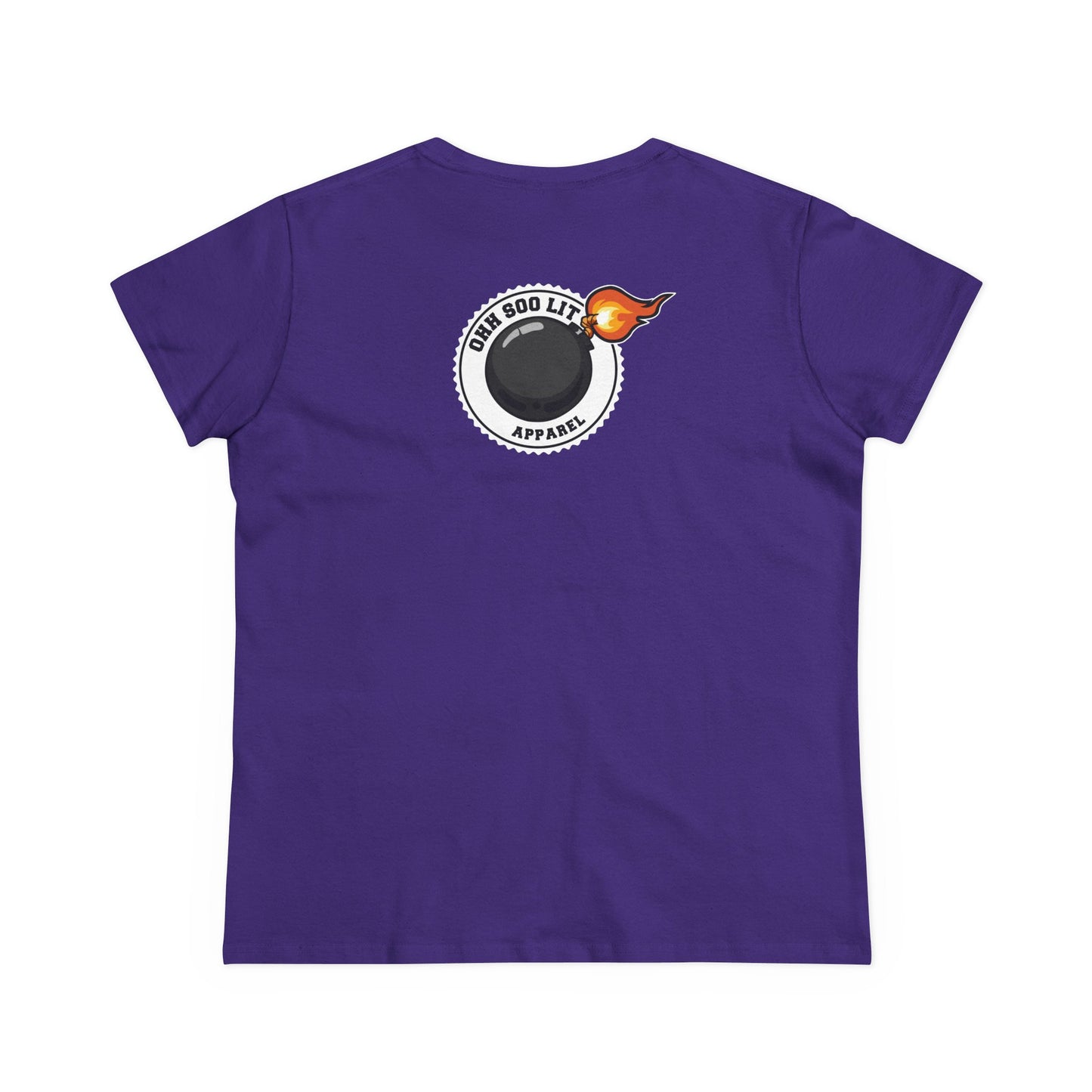 "I'm Lit! I'm Turnt Up!" Flame Graphic Tee