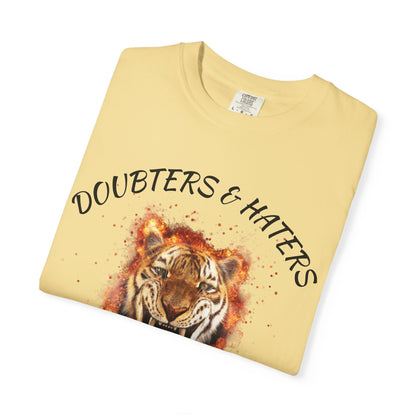 Unleash the Beast Tiger T-Shirt — Doubters & Haters Motivational Tee