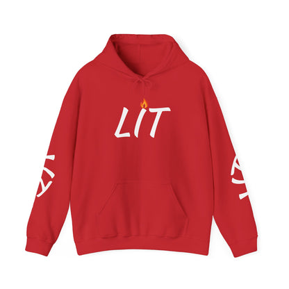 'LIT' Flame Hoodie