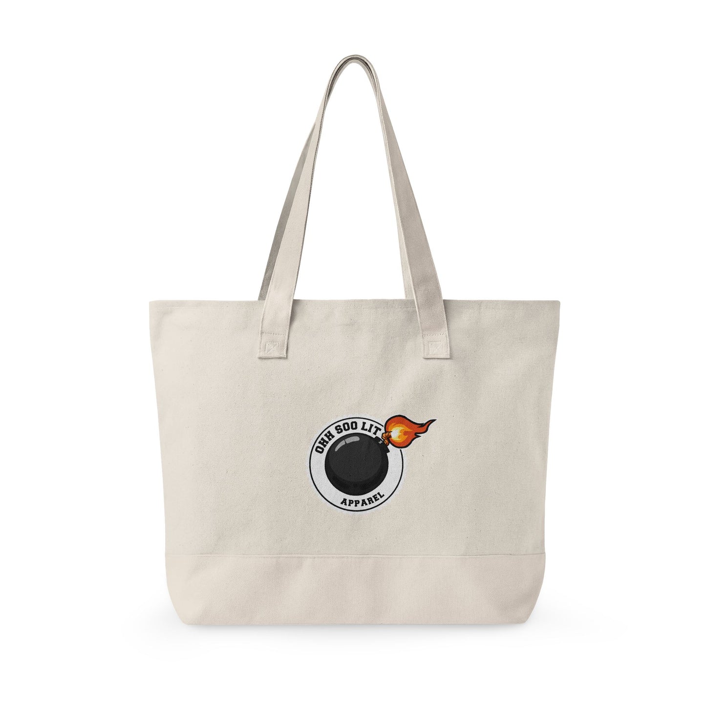 Copy of "Big Baddie RN" Canvas Tote