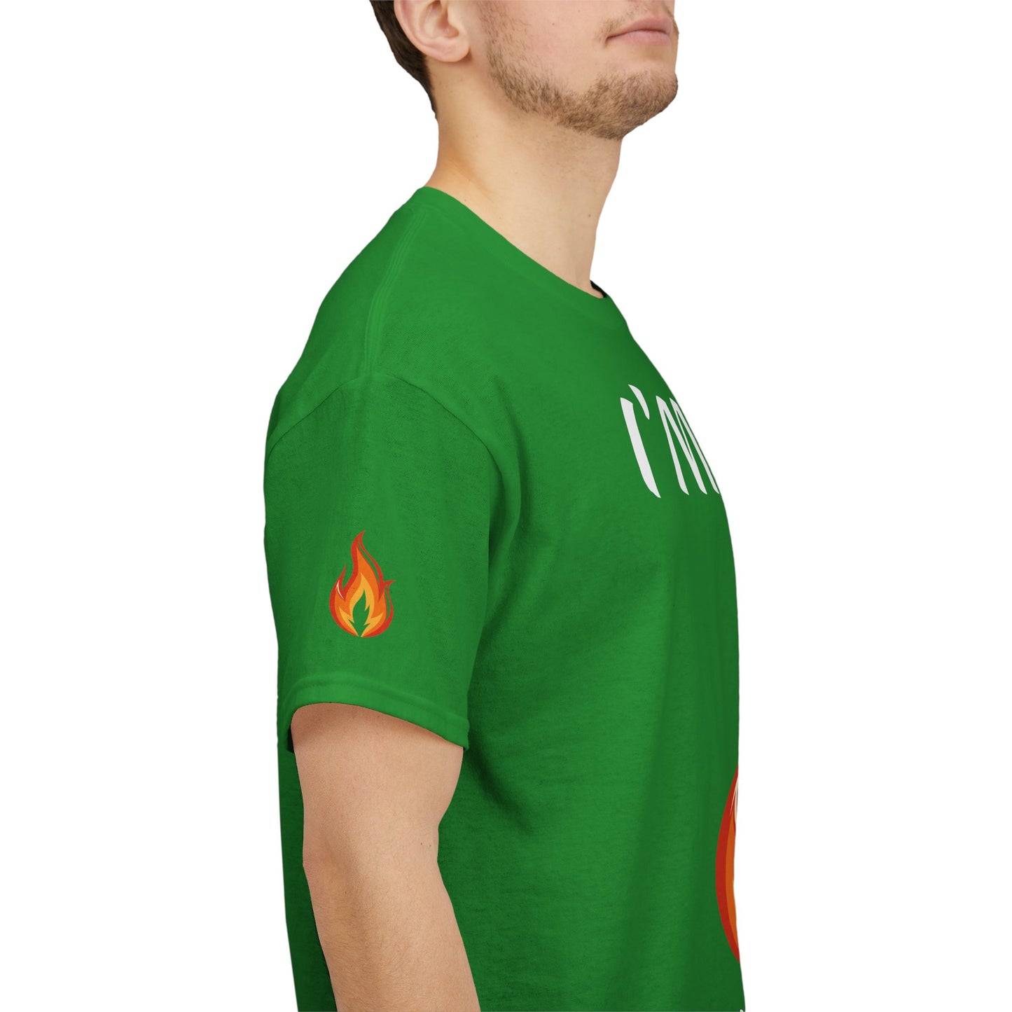 I'm Lit! I'm Turnt Up! Flame Graphic T‑Shirt