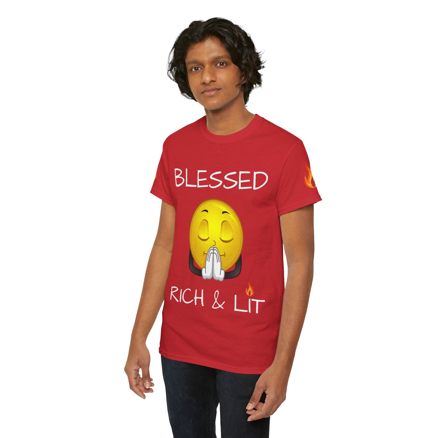 'Blessed Rich & Lit' T-Shirt