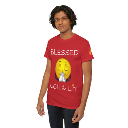 'Blessed Rich & Lit' T-Shirt