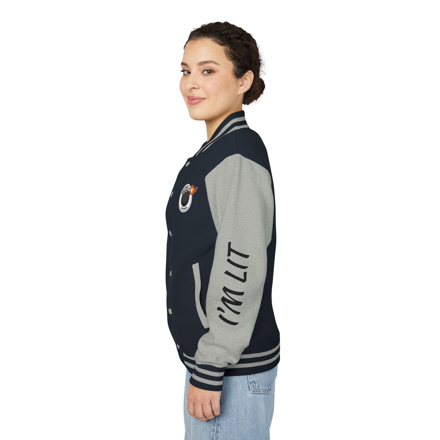 'Ohh Soo Lit' Varsity Jacket