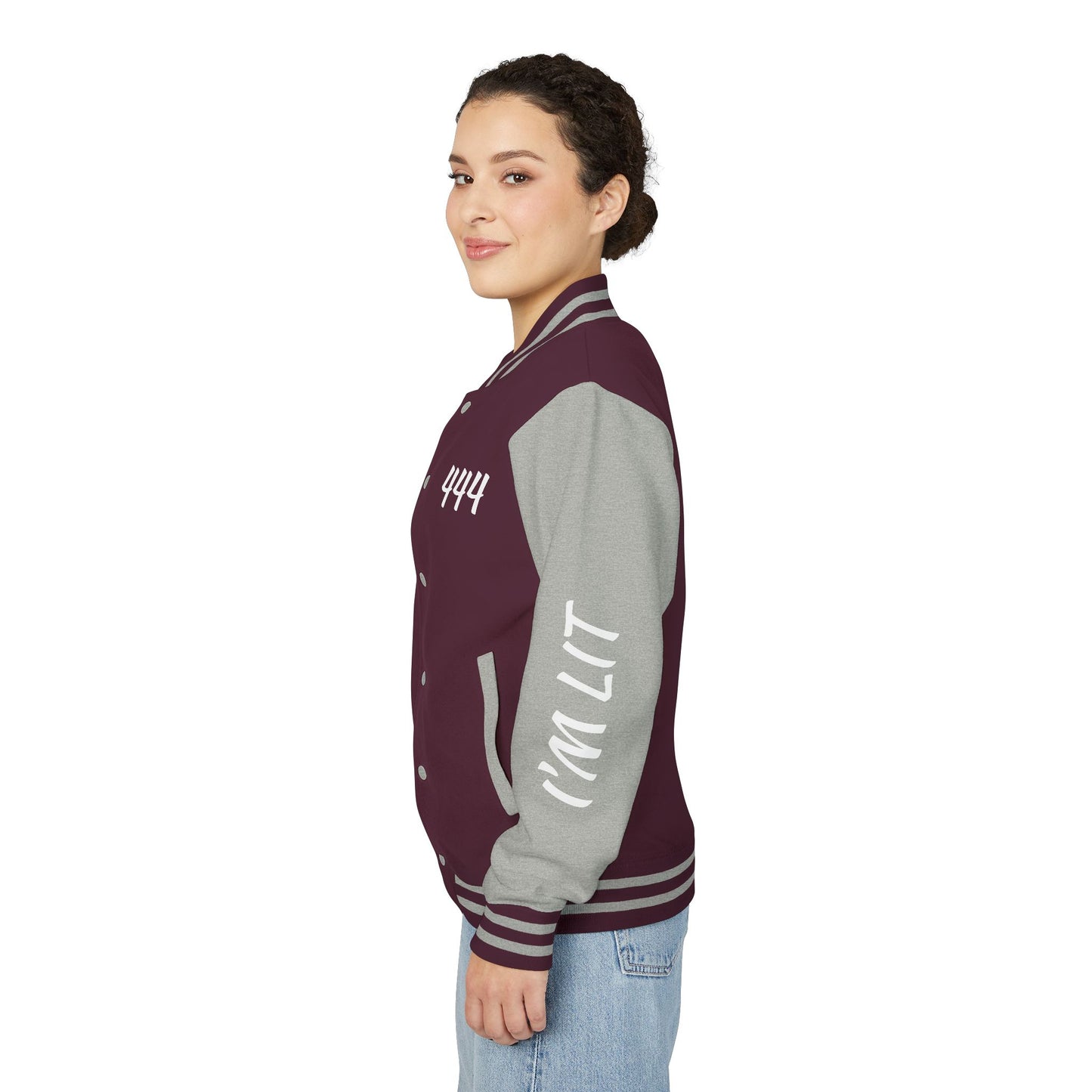 "Ohh Soo Lit" '444' Varsity Jacket