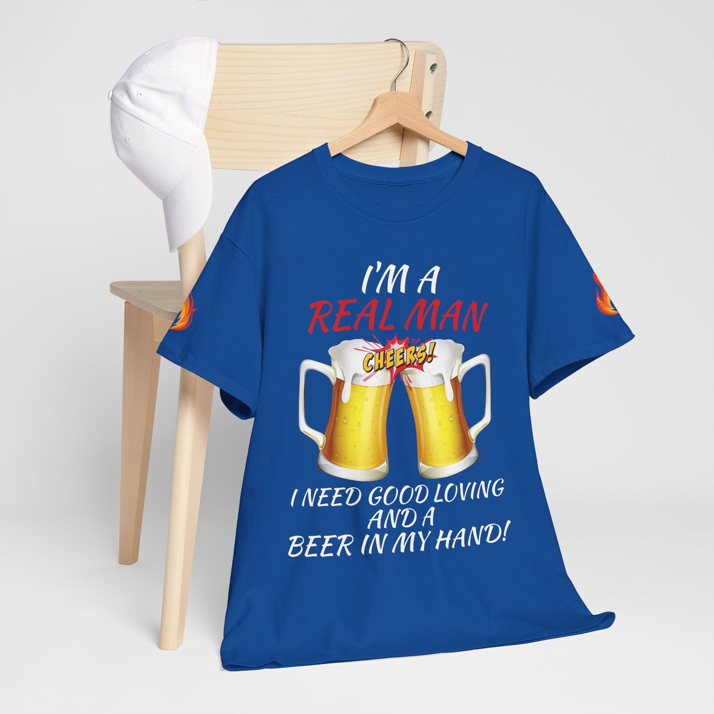 'Real Man Beer' T-Shirt