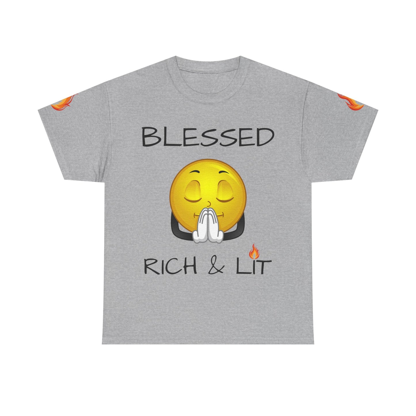 'Blessed Rich & Lit' T-Shirt