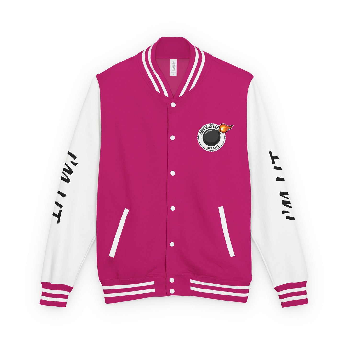 'Ohh Soo Lit' Varsity Jacket