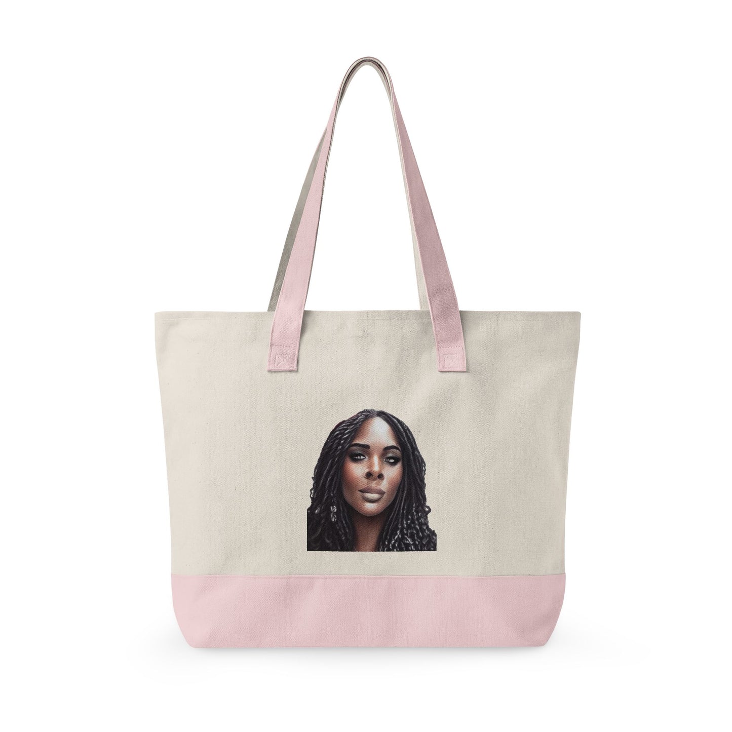 "Big Baddie" Canvas Tote