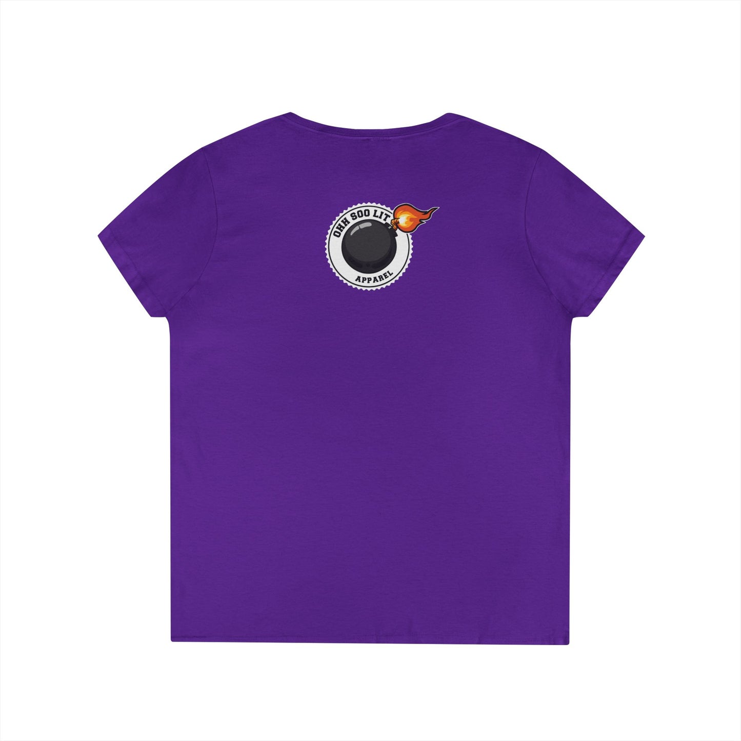 "Wine Down" V-Neck Tee