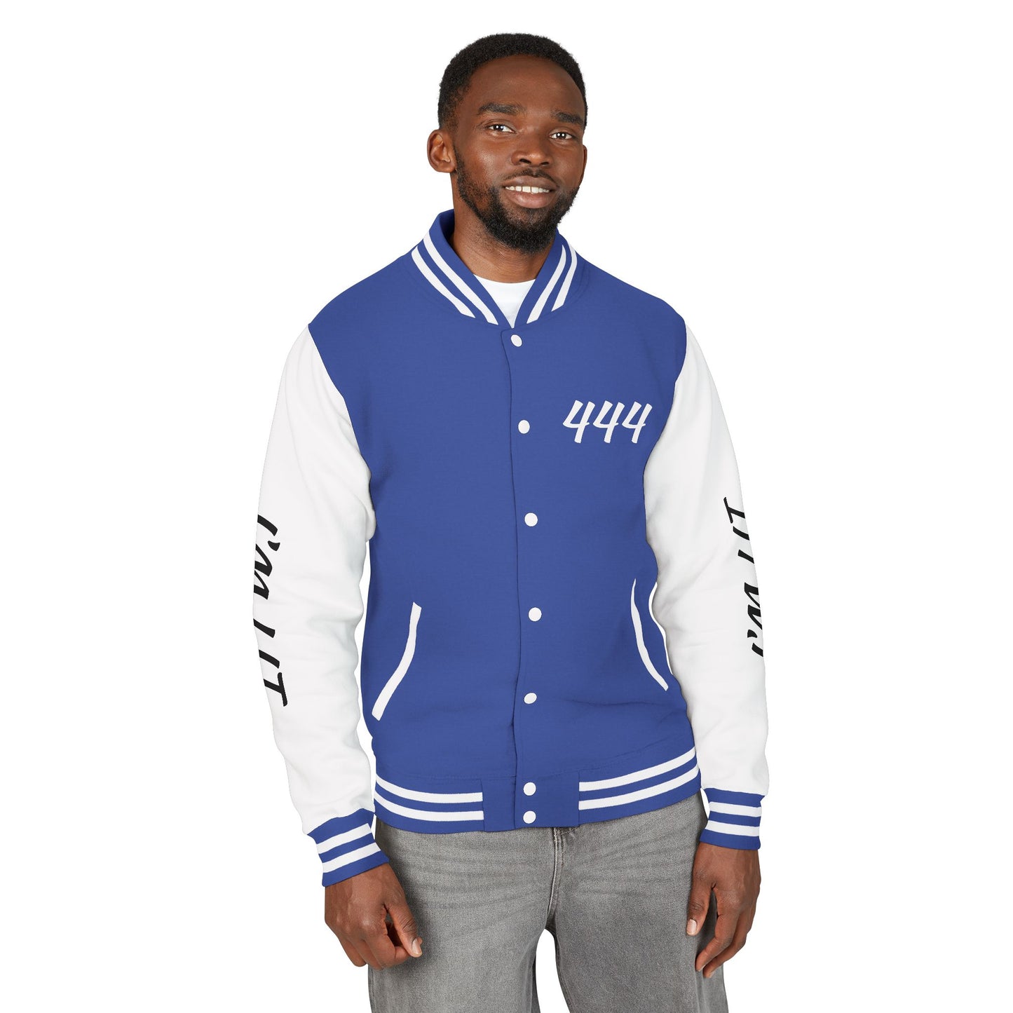 "Ohh Soo Lit" '444' Varsity Jacket