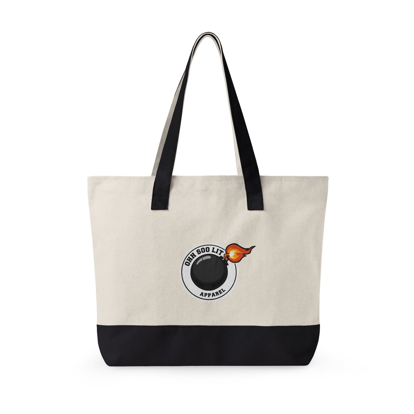"Big Baddie RN" Canvas Tote