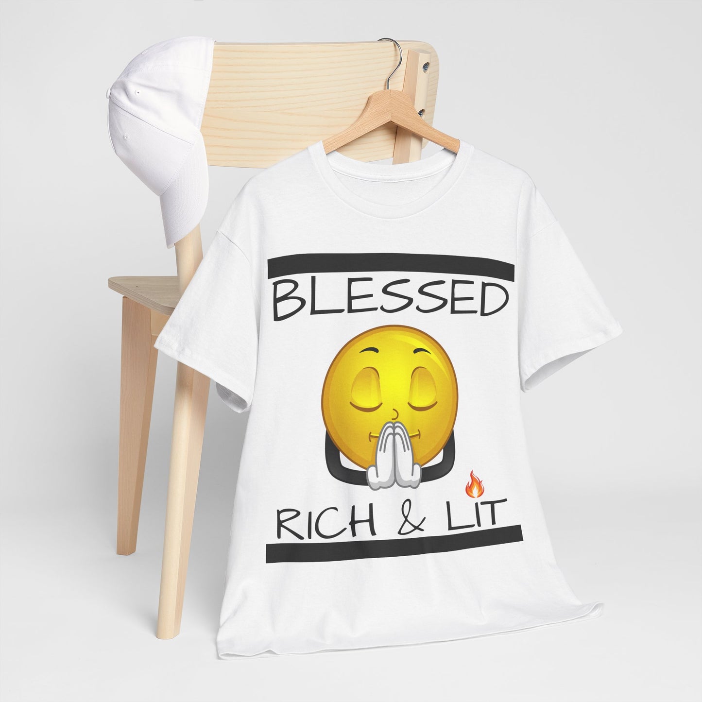 "Blessed Rich & Lit" Unisex Tee
