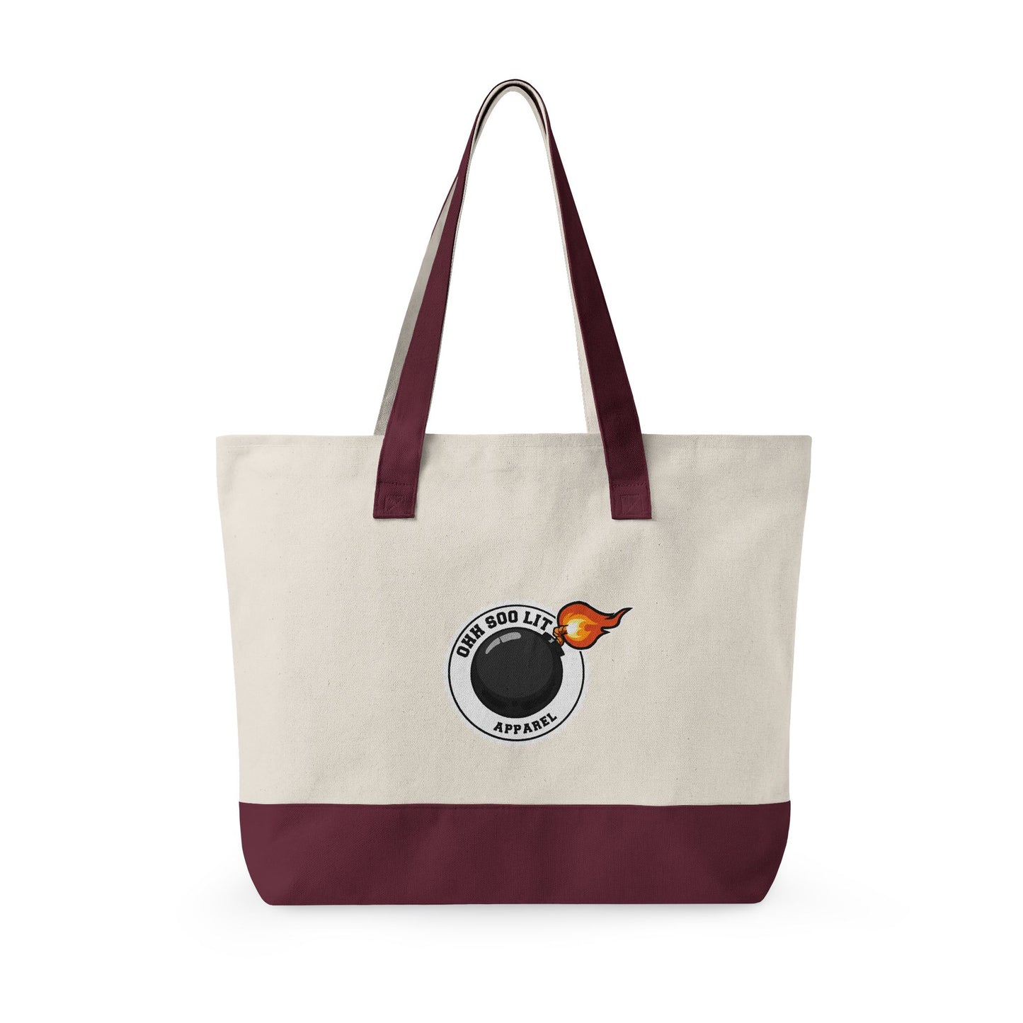 "Big Baddie" Canvas Tote