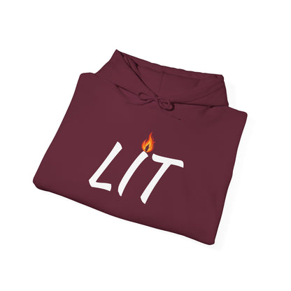 'LIT' Flame Hoodie