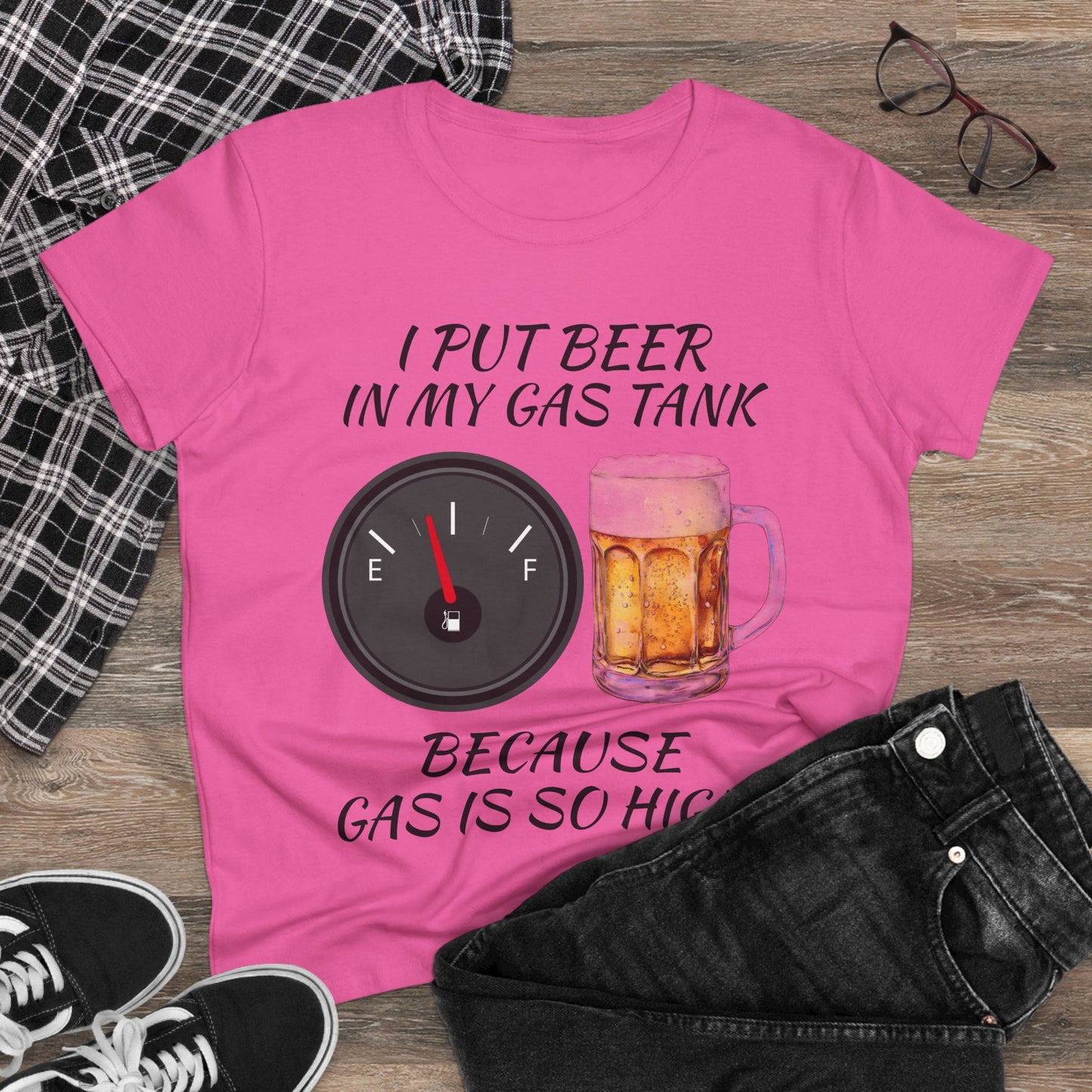 Funny Gas Prices T-Shirt for Women