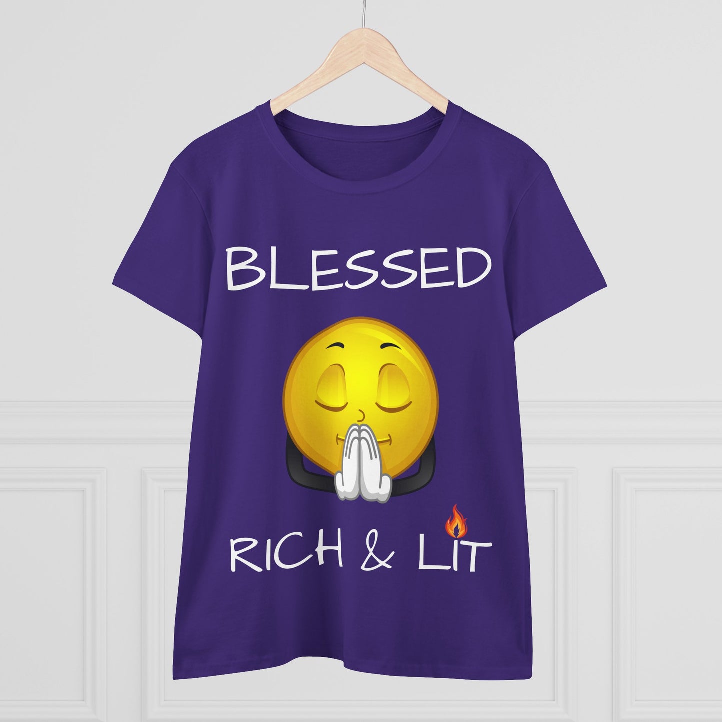 Blessed Rich & Lit T-Shirt —Women
