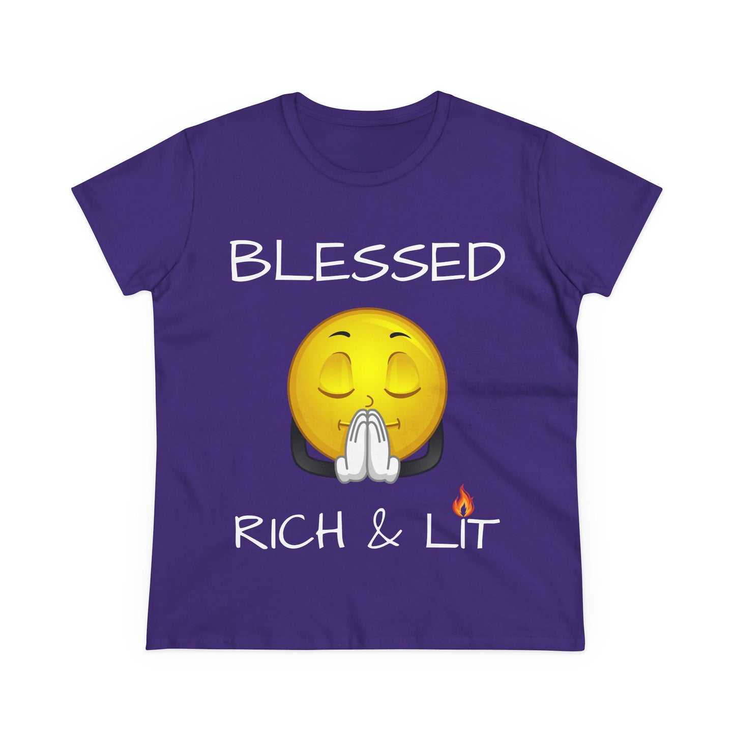 Blessed Rich & Lit T-Shirt —Women