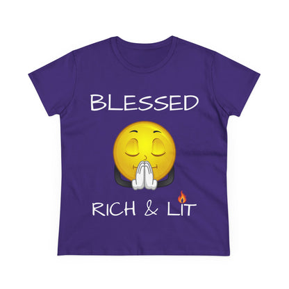 Blessed Rich & Lit T-Shirt —Women