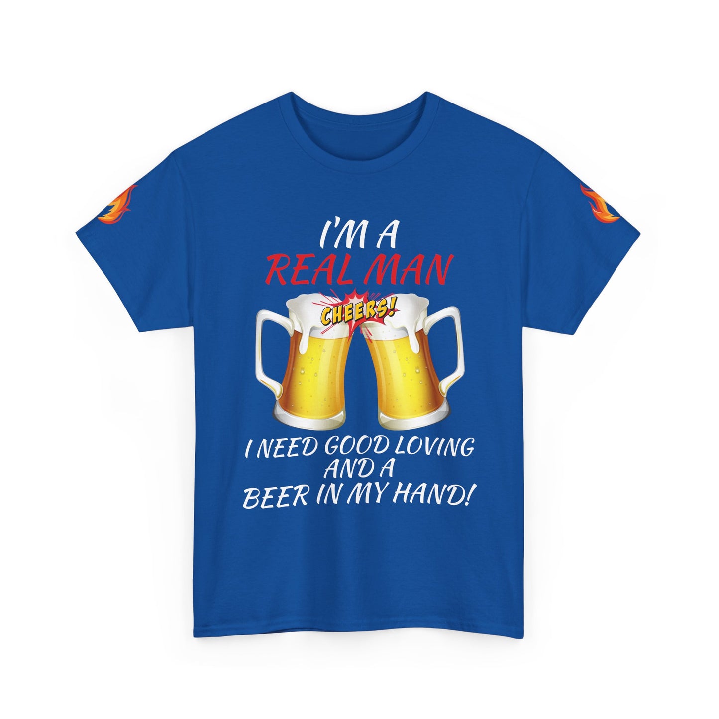 'Real Man Beer' T-Shirt