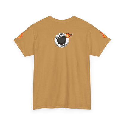 I'm Lit! I'm Turnt Up! Flame Graphic T‑Shirt